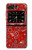 S3354 Red Classic Bandana Case For Motorola Moto Razr 2022