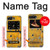 S3528 Bullet Rusting Yellow Metal Case For Motorola Moto Razr 2022