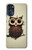 S0360 Coffee Owl Case For Motorola Moto G 5G (2023)