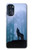 S0935 Wolf Howling in Forest Case For Motorola Moto G 5G (2023)