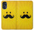 S1145 Yellow Mustache Sun Case For Motorola Moto G 5G (2023)