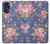 S3265 Vintage Flower Pattern Case For Motorola Moto G 5G (2023)