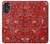 S3354 Red Classic Bandana Case For Motorola Moto G 5G (2023)