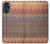 S3752 Zigzag Fabric Pattern Graphic Printed Case For Motorola Moto G 5G (2023)