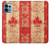 S1603 Canada Flag Old Vintage Case For Motorola Edge+ (2023), X40, X40 Pro, Edge 40 Pro