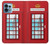 S2059 England British Telephone Box Minimalist Case For Motorola Edge+ (2023), X40, X40 Pro, Edge 40 Pro