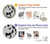 S2170 Cow Fur Texture Graphic Printed Case For Motorola Edge+ (2023), X40, X40 Pro, Edge 40 Pro