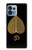 S2331 Gold Leaf Buddhist Om Symbol Case For Motorola Edge+ (2023), X40, X40 Pro, Edge 40 Pro