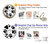 S2904 Dog Paw Prints Case For Motorola Edge+ (2023), X40, X40 Pro, Edge 40 Pro
