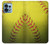 S3031 Yellow Softball Ball Case For Motorola Edge+ (2023), X40, X40 Pro, Edge 40 Pro