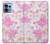 S3036 Pink Sweet Flower Flora Case For Motorola Edge+ (2023), X40, X40 Pro, Edge 40 Pro