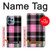 S3091 Pink Plaid Pattern Case For Motorola Edge+ (2023), X40, X40 Pro, Edge 40 Pro