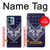 S3357 Navy Blue Bandana Pattern Case For Motorola Edge+ (2023), X40, X40 Pro, Edge 40 Pro