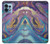 S3676 Colorful Abstract Marble Stone Case For Motorola Edge+ (2023), X40, X40 Pro, Edge 40 Pro