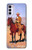 S0772 Cowboy Western Case For Motorola Moto G42