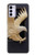 S1383 Paper Sculpture Eagle Case For Motorola Moto G42