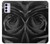 S1598 Black Rose Case For Motorola Moto G42