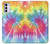 S1697 Tie Dye Colorful Graphic Printed Case For Motorola Moto G42