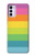 S2363 Rainbow Pattern Case For Motorola Moto G42