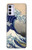 S2389 Hokusai The Great Wave off Kanagawa Case For Motorola Moto G42