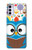 S2521 Cute Nerd Owl Cartoon Case For Motorola Moto G42