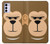 S2721 Cute Grumpy Monkey Cartoon Case For Motorola Moto G42