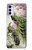 S2773 Peacock Chinese Brush Painting Case For Motorola Moto G42