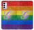 S2899 Rainbow LGBT Gay Pride Flag Case For Motorola Moto G42