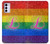 S2900 Rainbow LGBT Lesbian Pride Flag Case For Motorola Moto G42