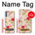 S3037 Pretty Rose Cottage Flora Case For Motorola Moto G42