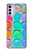 S3235 Watercolor Mixing Case For Motorola Moto G42