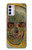 S3359 Vincent Van Gogh Skull Case For Motorola Moto G42