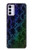 S3366 Rainbow Python Skin Graphic Print Case For Motorola Moto G42