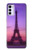 S3447 Eiffel Paris Sunset Case For Motorola Moto G42