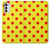 S3526 Red Spot Polka Dot Case For Motorola Moto G42