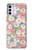 S3688 Floral Flower Art Pattern Case For Motorola Moto G42