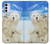 S3794 Arctic Polar Bear and Seal Paint Case For Motorola Moto G42