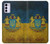 S3858 Ukraine Vintage Flag Case For Motorola Moto G42