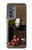 S1316 Grapes Bottle and Glass of Red Wine Case For Motorola Edge (2022)