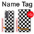 S1611 Black and White Check Chess Board Case For Motorola Edge (2022)