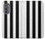 S2297 Black and White Vertical Stripes Case For Motorola Edge (2022)