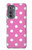 S2358 Pink Polka Dots Case For Motorola Edge (2022)