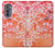 S2543 Japanese Kimono Style Flower Pattern Case For Motorola Edge (2022)