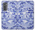S2768 Willow Pattern Graphic Case For Motorola Edge (2022)