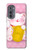 S3025 Pink Maneki Neko Lucky Cat Case For Motorola Edge (2022)
