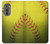 S3031 Yellow Softball Ball Case For Motorola Edge (2022)