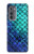 S3047 Green Mermaid Fish Scale Case For Motorola Edge (2022)