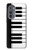 S3078 Black and White Piano Keyboard Case For Motorola Edge (2022)