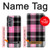 S3091 Pink Plaid Pattern Case For Motorola Edge (2022)