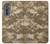 S3294 Army Desert Tan Coyote Camo Camouflage Case For Motorola Edge (2022)